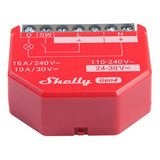 Shelly 1PM Gen4 relais Rood, Bluetooth, Wi-Fi