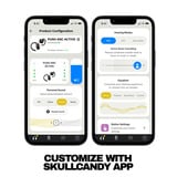 Skullcandy Push ANC Active True Wireless Active Earbuds with Noise Canceling  headset Zwart/oranje, Bluetooth® v5.3​