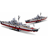 Sluban ModelBricks - Bismarck 2 in 1 Constructiespeelgoed Schaal 1:350