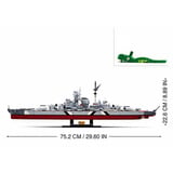 Sluban ModelBricks - Bismarck 2 in 1 Constructiespeelgoed Schaal 1:350