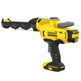 Stanley SFMCE600B-XJ 18V FATMAX® V20 snoerloos kitpistool Geel/zwart, Accu en oplader niet inbegrepen