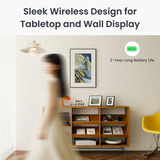 SwitchBot AI Art Frame 13,3" digitale fotolijst Zwart/wit, 2.4GHz Wi-Fi, Bluetooth 4.2