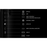 TCL 55P6L 4K SMART TV 55" Ultra HD Lcd Zwart, 3x HDMI, USB-A, LAN, WiFi, BlueTooth