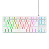 Trust GXT 833W Thado TKL RGB gaming toetsenbord Wit, US lay-out (QWERTY), 80% (TKL)