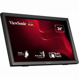 ViewSonic IR Touch monitor TD2423 24" Zwart, 1x HDMI, 1x DVI, 1x VGA, 2x USB-A