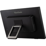 ViewSonic IR Touch monitor TD2423 24" Zwart, 1x HDMI, 1x DVI, 1x VGA, 2x USB-A