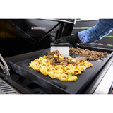 Weber Plancha chopper schraper Zwart/roestvrij staal