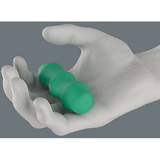 Wera 838 RA-R L bithandhouder met ratelfunctie, 1/4" schroevendraaier Zwart/groen