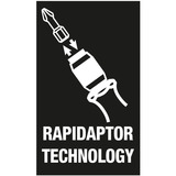 Wera 838 RA-R L bithandhouder met ratelfunctie, 1/4" schroevendraaier Zwart/groen