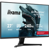 iiyama G-Master Red Eagle G2771HSU-B1 27" gaming monitor Zwart, 240Hz, HDMI, DisplayPort, USB-C, Audio, NVIDIA G-Sync