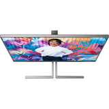 AOC U32U3CV 31.5" 4K UHD monitor Zwart/zilver, HDMI, DisplayPort, USB-hub, LAN, Audio