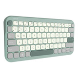 ASUS Marshmallow Keyboard KW100 Donkergroen, US lay-out (QWERTY), Scissor switches, 75%, Bluetooth Low Energy (BLE) 5.0