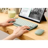 ASUS Marshmallow Keyboard KW100 Donkergroen, US lay-out (QWERTY), Scissor switches, 75%, Bluetooth Low Energy (BLE) 5.0