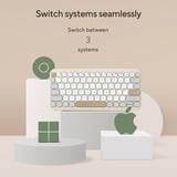 ASUS Marshmallow Keyboard KW100 Donkergroen, US lay-out (QWERTY), Scissor switches, 75%, Bluetooth Low Energy (BLE) 5.0