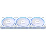 ASUS Prime MR120 ARGB Reverse Fan - Triple Pack case fans Wit, 3 stuks, 120 x 120 x 28 mm, 3 stuks