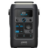 Anker SOLIX Draagbare Powerstation C300X DC, 288Wh Grijs, 300 Watt, PD 3.1