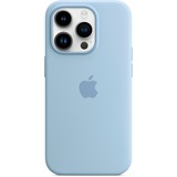 Apple Silicone Case iPhone 14 Pro (MQUJ3ZM/A) telefoonhoesje Lichtblauw