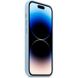 Apple Silicone Case iPhone 14 Pro (MQUJ3ZM/A) telefoonhoesje Lichtblauw