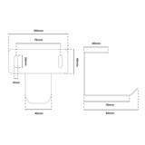 Arozzi Headset Hanger - White bevestiging Wit