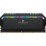 Corsair 32 GB DDR5-5600 Kit werkgeheugen Zwart, Dominator Platinum RGB, XMP 3.0