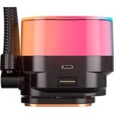 Corsair iCUE LINK TITAN 240 RX LCD RGB waterkoeling Zwart, 4-pins PWM fan-connector