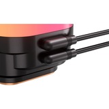 Corsair iCUE LINK TITAN 240 RX LCD RGB waterkoeling Zwart, 4-pins PWM fan-connector