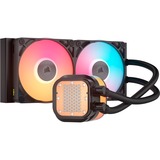 Corsair iCUE LINK TITAN 240 RX LCD RGB waterkoeling Zwart, 4-pins PWM fan-connector