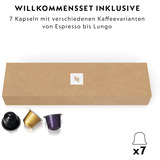 DeLonghi Nespresso Inissia EN 80.B capsule machine Zwart