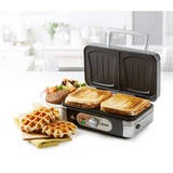 Domo Snackmaker 3-in-1: croque-wafel-grill DO9136C Grijs