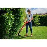 EINHELL Accu Grastrimmer GC-CT 18/2411 Li P-Solo Rood/zwart, Accu en oplader niet inbegrepen