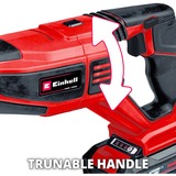 EINHELL TE-AP 18/28 Li BL-Solo Accu Reciprozaag Rood/zwart, Accu en oplader niet inbegrepen