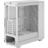 Fractal Design Epoch midi tower behuizing Wit | 2x USB-A | 1x USB-C | Tempered Glass