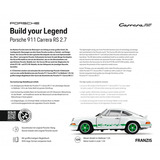 Franzis Build Your Legend - Porsche 911 Carrera RS 2.7 Modelvoertuig Schaal 1:24