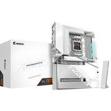 GIGABYTE X870 AORUS STEALTH ICE socket AM5 moederbord Zilver/wit, RAID, 5 Gb-LAN, WLAN, BT, Sound, ATX