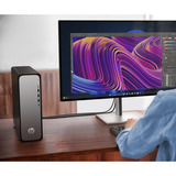 HP OmniDesk Slim Desktop S04-0070nd PC (E1GE1EA) pc-systeem Zwart/zilver | Ryzen 7 7445HS | Radeon 740M | 8 GB | 512 GB SSD
