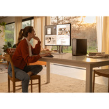 HP OmniDesk Slim Desktop S04-0070nd PC (E1GE1EA) pc-systeem Zwart/zilver | Ryzen 7 7445HS | Radeon 740M | 8 GB | 512 GB SSD