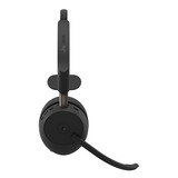 Jabra Evolve3 65 MS on-ear headset Zwart, USB-A with Dongle, Bluetooth 5.3