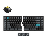 Keychron Q11 Ultra 8K Wireless Custom Mechanical Keyboard Zwart, US lay-out (QWERTY), Keychron Silk POM Banana, 100%, RGB leds, KSA double-shot PBT, hot swap, 2.4GHz | Bluetooth 5.2 | USB-C