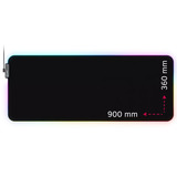 LORGAR Steller 919 gaming muismat Zwart