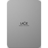 LaCie Mobile Drive Secure 4 TB externe harde schijf Grijs, USB-C 3.2 (5 Gbit/s)