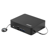 MSI Cubi NUC TWG-014EU pc-systeem Zwart | N250 | Intel Graphics | 8 GB | 128 GB SSD