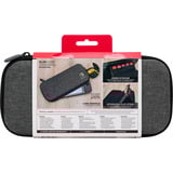 PowerA Slim Case for Nintendo Switch - OLED Model, Nintendo Switch or Nintendo Switch Lite – Charcoal tas Antraciet