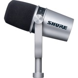 SHURE MV7 microfoon Zilver