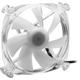 Sharkoon SHARK Disc PWM RGB Fan case fan Transparant, 4-pins PWM fan-connector