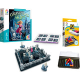 SmartGames Graveyard Shift + IQ Puzzler Pro Bundel Denkspel Nederlands, 1 speler, Vanaf 6 en 10 jaar, 80 + 120 opdrachten