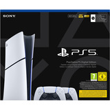Sony PlayStation 5 Console Digital Edition (Slim) - 825GB + Twee DualSense Draadloze Controllers spelconsole Wit/zwart