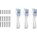 Thermaltake CT120 EX Reverse ARGB Sync PC Cooling Fan Hydrangea Blue (3-Fan Pack) case fans Lichtblauw, 3 stuks, 120 x 120 x 25 mm, PWM