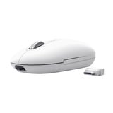 Trust Seron Draadloze Muis, Slank met Hyperscrollwiel  Wit, 1000-3200 Dpi, 2.4GHz, 2x Bluetooth, USB