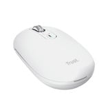 Trust Seron Draadloze Muis, Slank met Hyperscrollwiel  Wit, 1000-3200 Dpi, 2.4GHz, 2x Bluetooth, USB