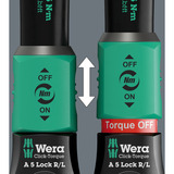 Wera  draaimomentsleutel Zwart/groen
